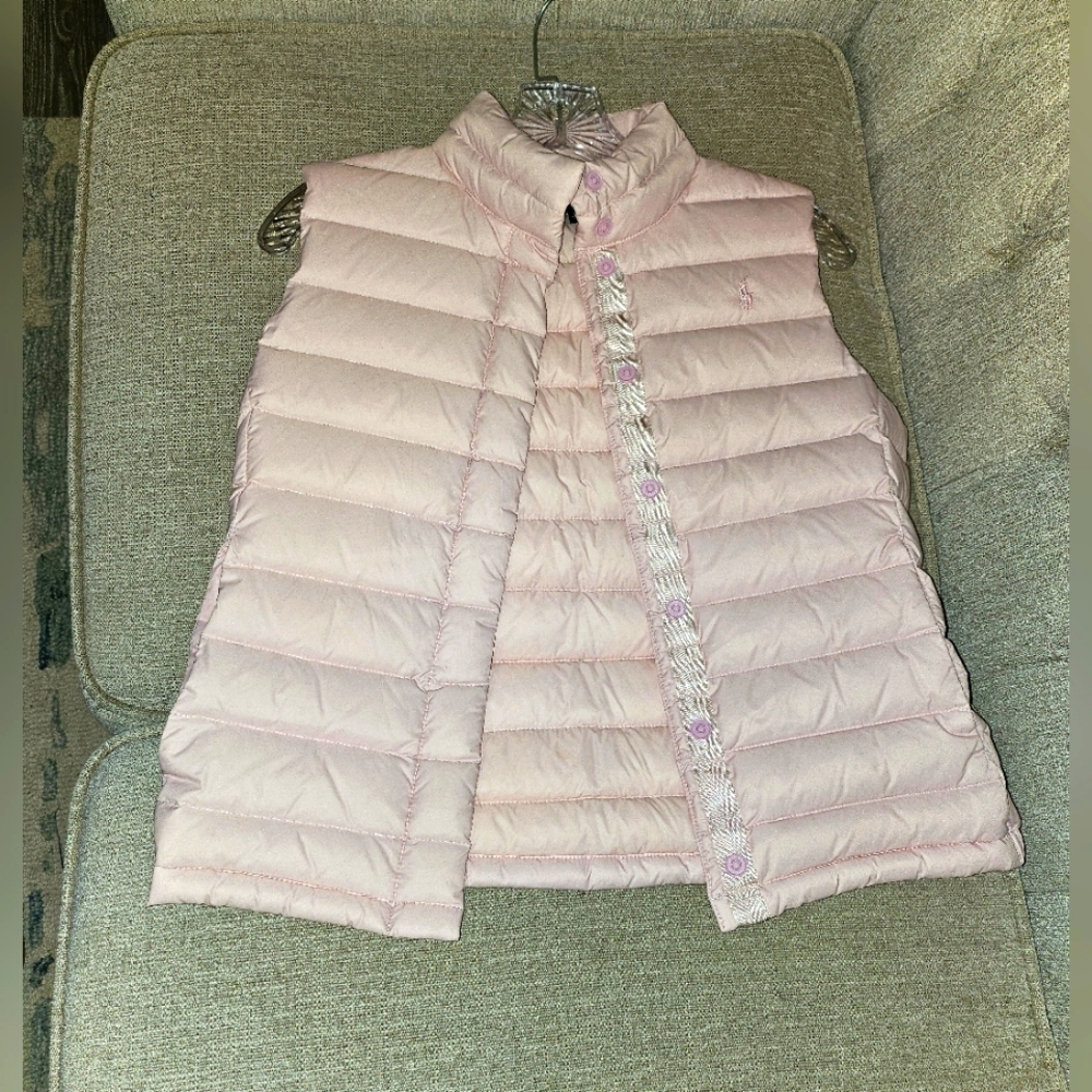Pink Ralph Lauren Vest